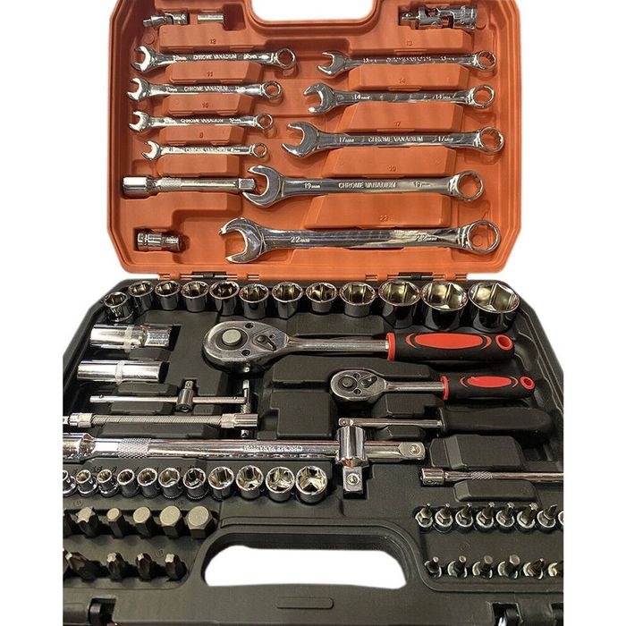 Digitel 82pcs Socket Set Wrench Drive Metric Flexiable Extension Bar Repair Tools
