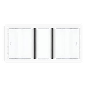 IXL White Tastic Luminate Essential Dual 3 In 1 Bathroom Heater Exhaust Fan And Light