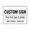 Pinnacle 800 x 600mm Corflute Custom Sign