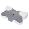 DreamZ Memory Foam Pillow Butterfly Contour Neck Support Side Sleepers Grey