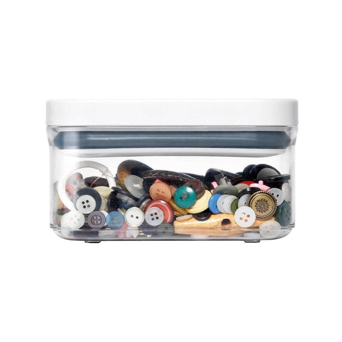 Small Square Locking Canister 1200ml GoFresha - Bunnings Australia