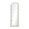 Oikiture Full Length Mirror 180cm Boucle Floor Standing Mirrors Dressing Makeup