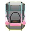 Kahuna Mini 4.5 ft Trampoline Green Pink