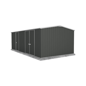 Absco Sheds 5.96 x 3.0 x 2.06m Monument Workshop Three Door Garden Shed