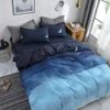 Fabric Fantastic Night Blue King Size Quilt/doona/duvet Cover Set