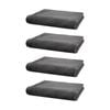 4PK Bambury Angove 600gsm Soft Absorbent Cotton Hand Towel 40x70cm Grey