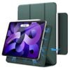TEGAL Magnetic iPad Pro Case with Apple Pencil Clasp for iPad Pro 2021 12.9" Midnight Green