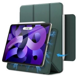 TEGAL Magnetic iPad Pro Case with Apple Pencil Clasp for iPad Pro 2021 12.9" Midnight Green