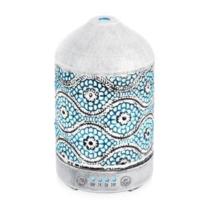 Activiva 100ml Metal Aroma & Essential Oil Diffuser White