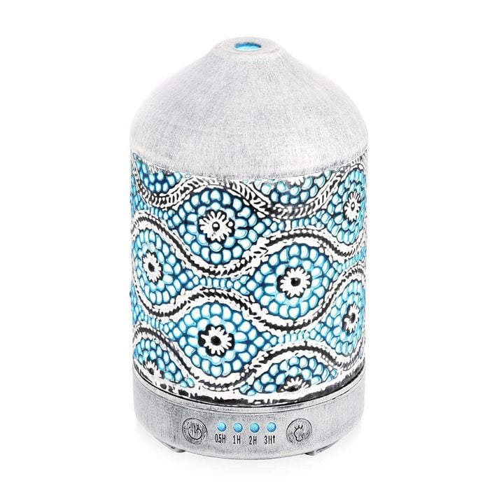 Activiva 100ml Metal Aroma & Essential Oil Diffuser White
