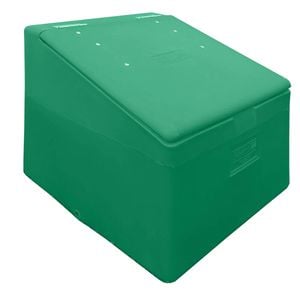 RapidPlas Chaff Bin (Low) - Heritage Green