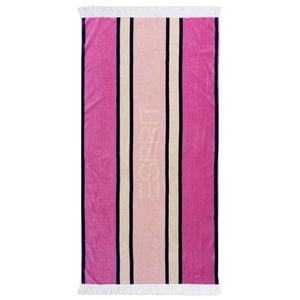Esprit Tidal Fuchsia Cotton Beach Towel 400gsm 80cm x 160cm Pink