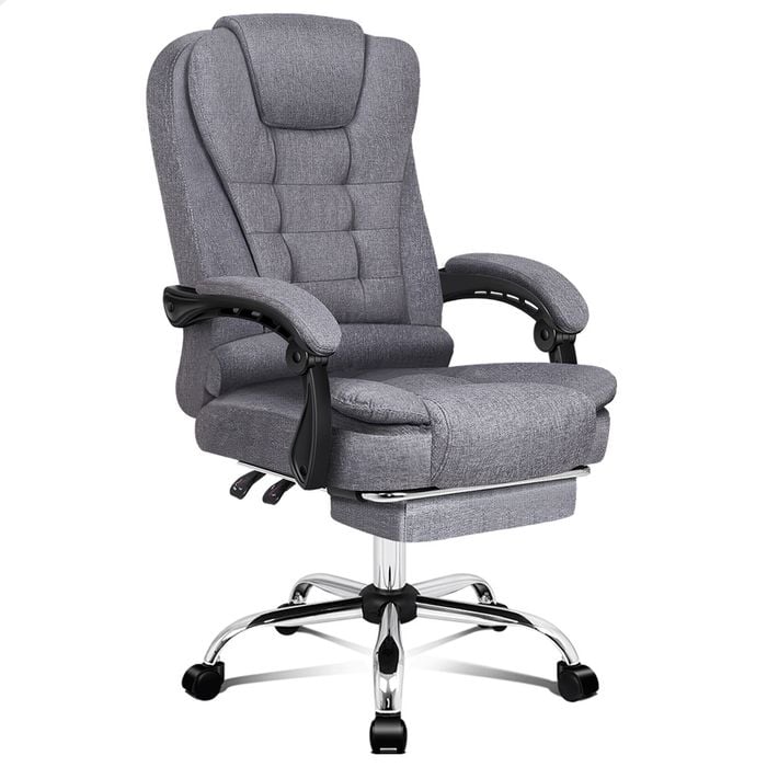 ALFORDSON Office Chair Fabric Grey