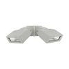 Brilliant Lighting 24W LED Silver Nighthawk Twin Flood Light