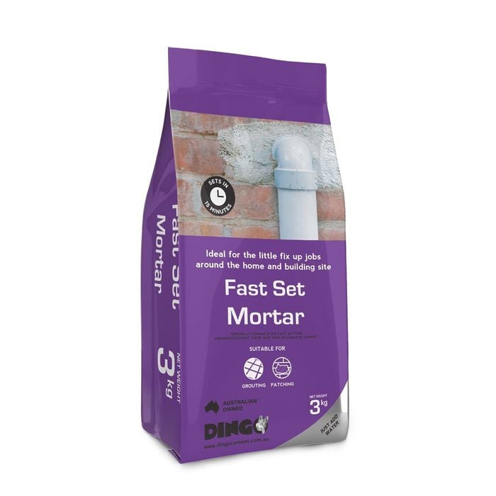 Dingo Fast Set Mortar - 3kg