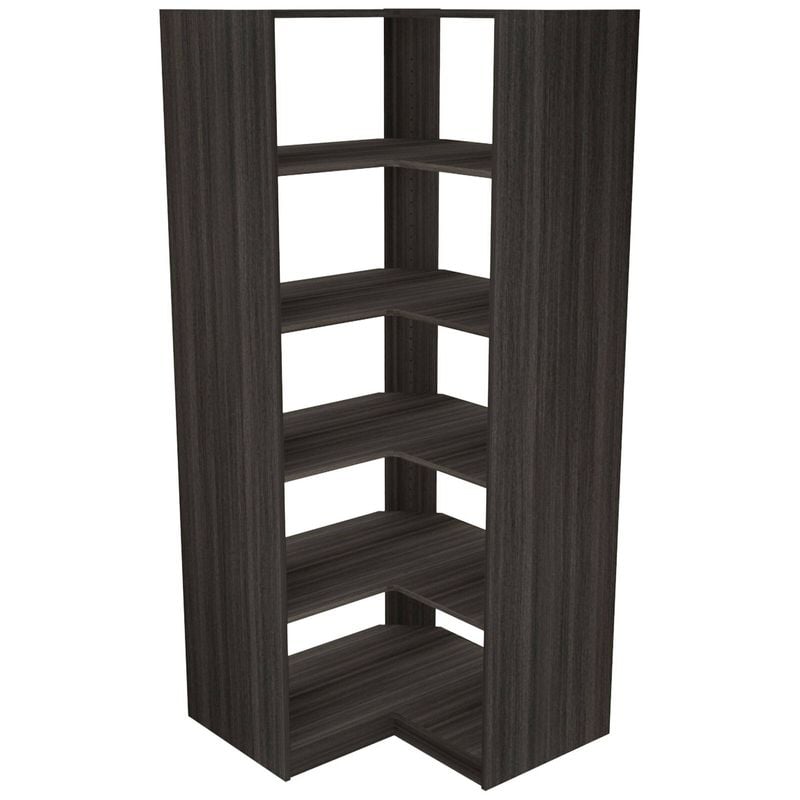 Lugna 1850 x 800 x 450mm Storm 4 Corner Shelves Robe Insert