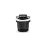 Brasshards Black Matt Universal Pop Up Basin Waste
