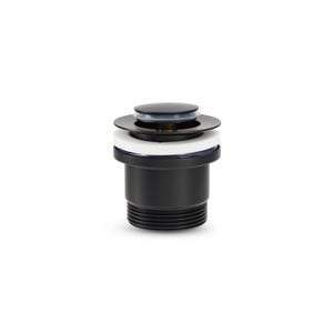 Brasshards Black Matt Universal Pop Up Basin Waste