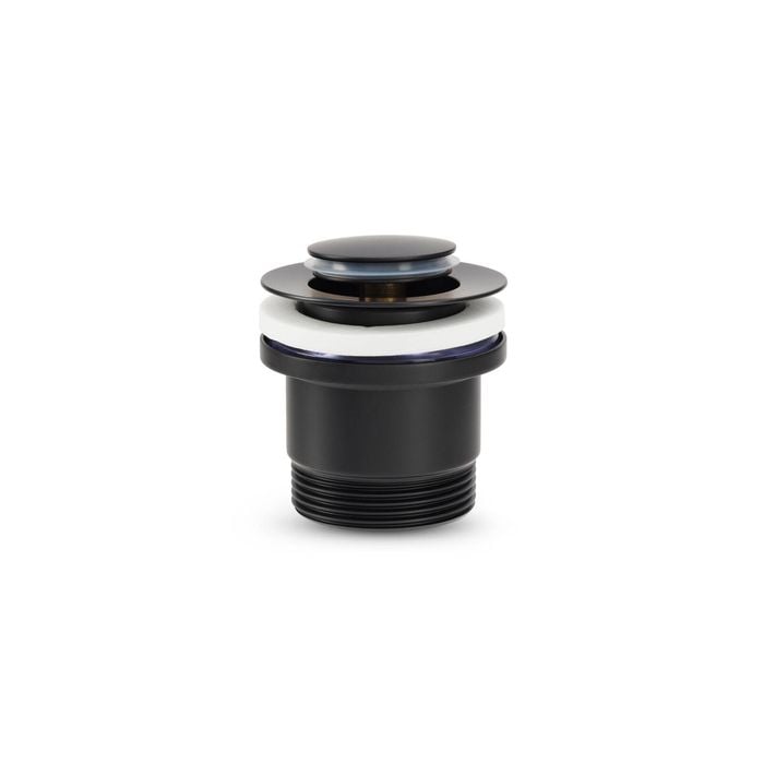 Brasshards Black Matt Universal Pop Up Basin Waste