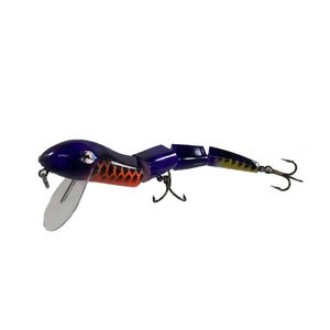 Taylor Made Rattling Reptile 180mm Hard Body Fishing Lure PC Purple Clown