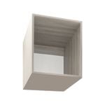 Bedford 450mm Light Ash 1 Door Wardrobe Topper Shell