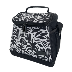 Sachi Insulated Weekender Cooler Bag 12l - Monochrome Blooms