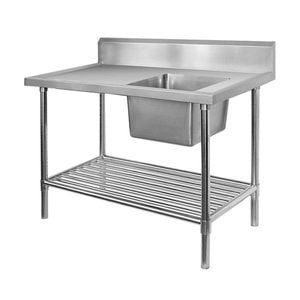 Modular Systems Single Right Sink Bench With Pot Undershelf Ssb6-1800r/a