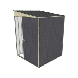 Build-a-Shed 1.5 x 1.5 x 2m Skillion Shed without Side Doors - Grey