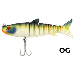 Zerek Live Mullet 5.5" Swimbait Soft Plastic Fishing Lure Orange Gill