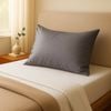 Royal Comfort Pure Silk Pillowcase 100% Mulberry Hypoallergenic Charcoal Standard