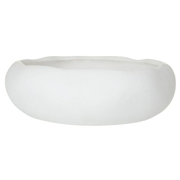 Rogue Lyon Organic Bowl Planter White 30x30x9cm