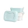 Strucket 19L Strainer Bucket Aqua With Lid