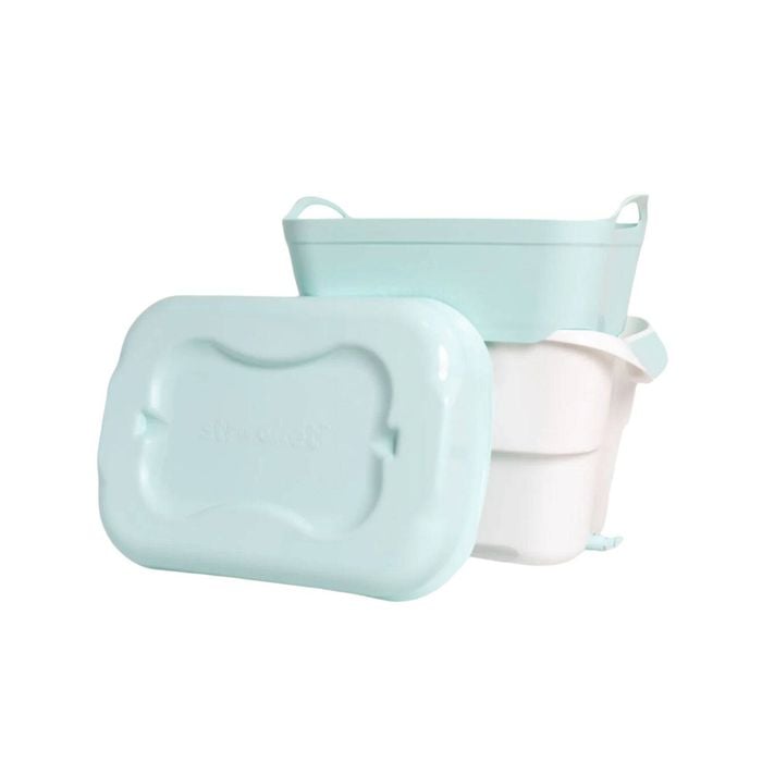 Strucket 19L Strainer Bucket Aqua With Lid
