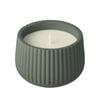 Waxworks Cement Green Citronella Candle