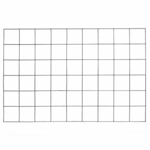Rapid 600 x 900 x 2.5mm 100 x 100mm Silver Wire Mesh Panel