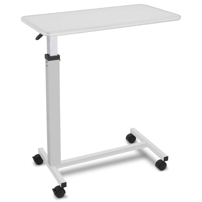 Altus Functional Overbed Table Flexible Bedside Table Castors Medical Home