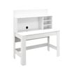 Costway 120cm Computer Desk W/bookshelf Home Office Writing Study Table