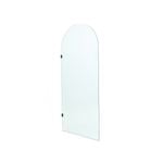 Rick McLean's 900mm Clear Walk in Curved Shower Panel