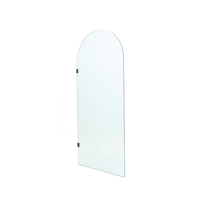 Rick McLean's 900mm Clear Walk in Curved Shower Panel