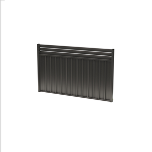 Sector Panel Fencing 1.5/0.3m Ironsand Borderline Panel