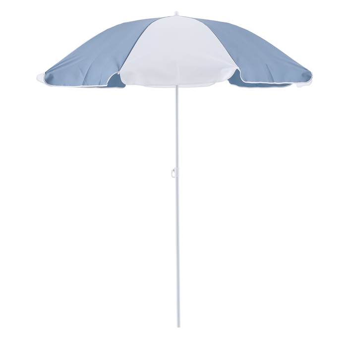 Marquee 1.8m Blue Shadow Beach Umbrella