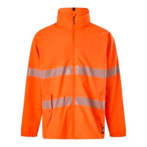 Citeco Orange Water Repellant Hi-Vis Shell Jacket - Size 2XL