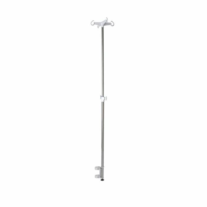 Quad Loop IV Pole for Medical Use - Supports up to Four IV Bags