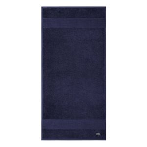 Lacoste LLECROCO Soft Organic Cotton Guest Towel Marine 40x60cm