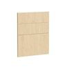 Kaboodle 600mm Honey Oak Modern 3 Drawer Panels