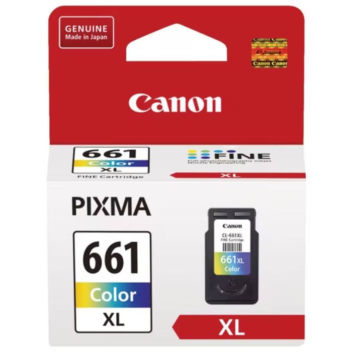 Genuine Canon CL661XL High Yield Tri-Colour Ink Cartridge