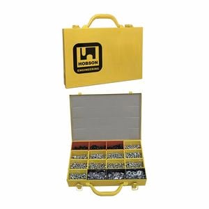 Hobson Engineering M5 Zinc Plated 1460 Piece Fastener Kit