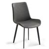 Eureka Milo DC14 Dining Side Chairs Set of 2 Gray