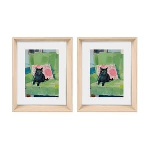 2PK Gibson Gifts Natural Ash Photo Frame 5x7 Home Decor Frames Rectangular