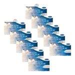 10PK Jason Commercial J-Dream Quilted Pillow Protector Standard 48x73cm - White